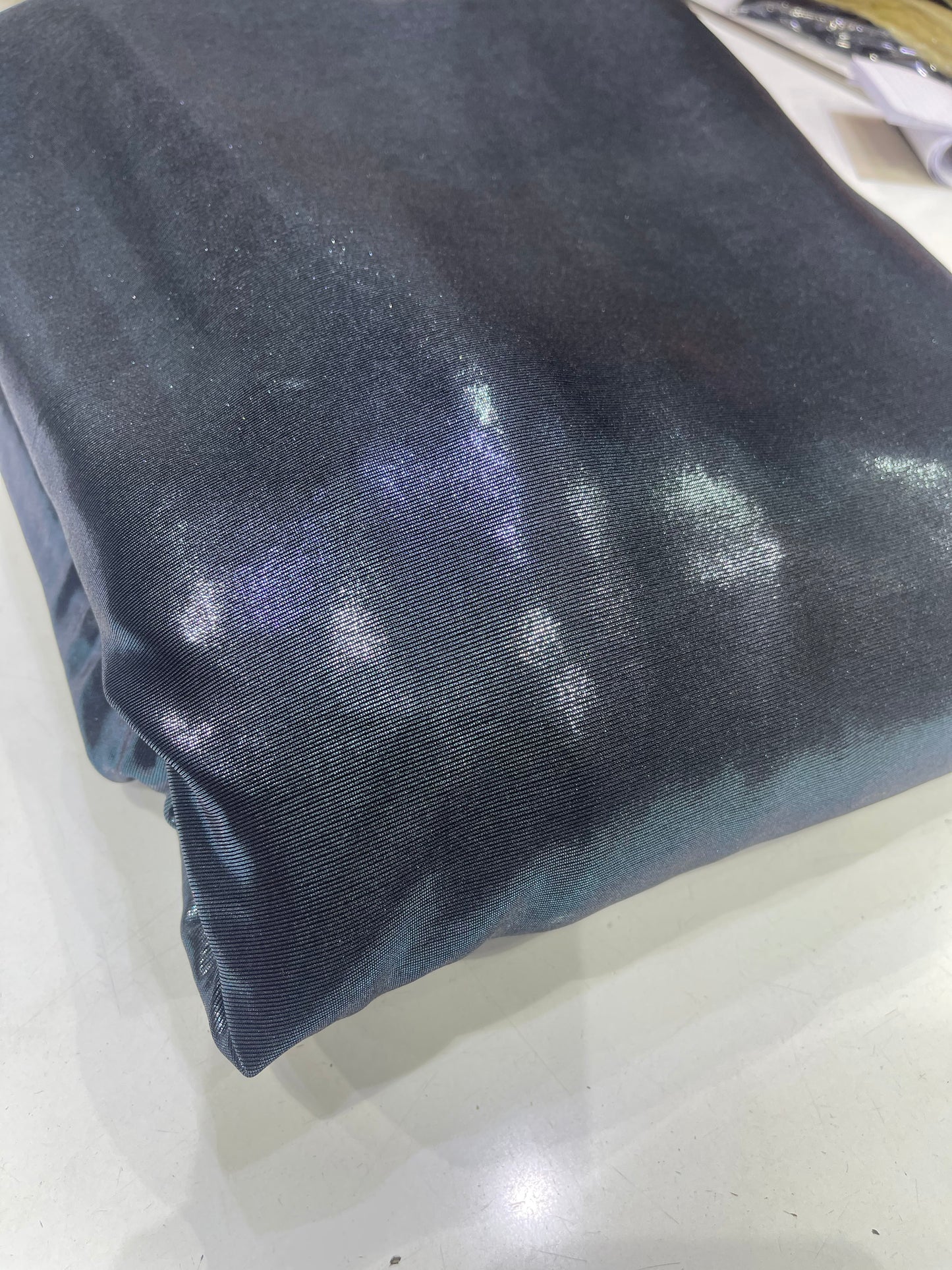 Premium Shimmer Lycra Fabric – Stretchable Party Wear Material