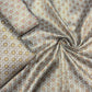 Pure Silk Banarasi Brocade Fabric – Gold Floral Buta with Pink Highlights