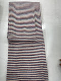 Pure Handloom Cotton Khadi Striped Fabric – Multicolor Natural Breathable Handwoven Textile