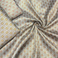 Pure Silk Banarasi Brocade Fabric – Gold Floral Buta with Pink Highlights