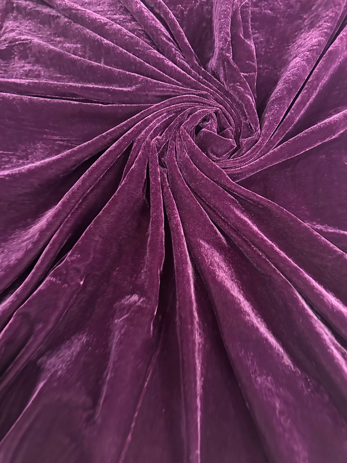 Premium Plain Velvet Fabric with Rich Lustrous Finish