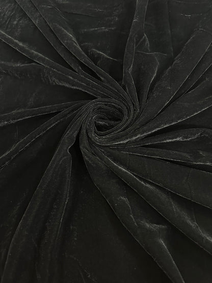 Premium Plain Velvet Fabric with Rich Lustrous Finish