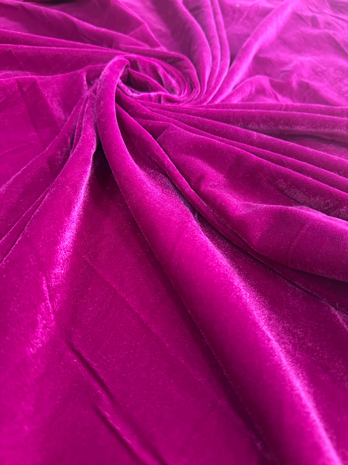 Premium Plain Velvet Fabric with Rich Lustrous Finish