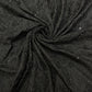 Premium Black Floral Embroidered Men's Kurta dupian Fabric with Beads & Sequins