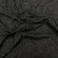 Premium Black Floral Embroidered Men's Kurta dupian Fabric with Beads & Sequins
