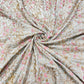 Premium Heavy Sequins Floral Embroidered Fabric with Metallic Thread Work