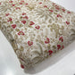 Premium Heavy Sequins Floral Embroidered Fabric with Metallic Thread Work