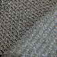 Premium Silver Beaded & Sequin Embellished Net Lace Fabric