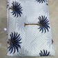 Pure Cotton Digital Print Fabric – Palm Tree Motif with Polka Dots