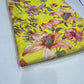 Pure Cotton Digital Print Fabric – Sunshine Yellow Floral