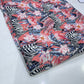 Pure Cotton Digital Print Fabric – Coral Zebra & Flamingo Tropical