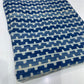 Pure Cotton Mul Ajrakh Print Fabric – Indigo Blue Handblock Style