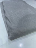 Shimmer Lycra Fabric – Silver Stretch Partywear Material