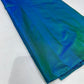 Pure Silk Yarn Dyed Fabric – Ocean Blue & Teal Dual Tone