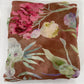 Brown Floral Printed Fabric – Elegant Designer Fabric for Dresses, Kurtas & Home Decor