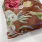 Brown Floral Printed Fabric – Elegant Designer Fabric for Dresses, Kurtas & Home Decor