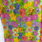 Bright Green Multi-Color Floral Printed Fabric – Vibrant Designer Fabric for Dresses & Kurtas