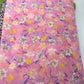 Pink Floral Printed Fabric – Soft Designer Fabric for Dresses, Kurtas & Summer Wear