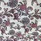 Viscose Linen Satin Digital Print Fabric – Elegant Botanical Design