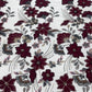Premium 3D Floral Embroidered Sequin Net Fabric – Designer Floral Collection
