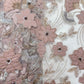 Premium 3D Floral Embroidered Sequin Net Fabric – Designer Floral Collection