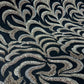 Luxury Sequin Embroidered Net Fabric – Floral Paisley Vine Design