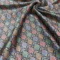 Pure Silk Multicolor Floral Brocade Fabric