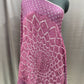 Pure Bandhani Dupatta – Mauve Purple with Gold Zari Border