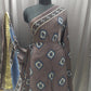 Printed Modal Satin Dupatta with Contrast Border & Subtle Sheen