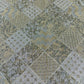 Imported Gold-Silver Patchwork Jacquard Fabric