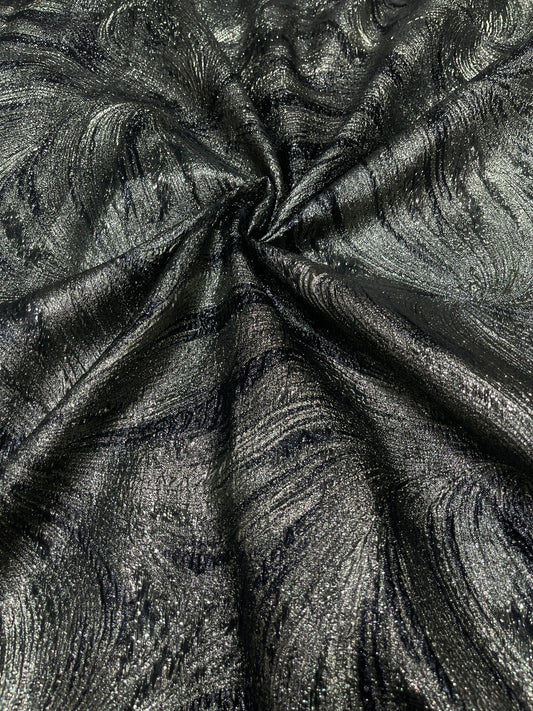 Imported Metallic Texture Fabric – Luxury Shimmer Finish