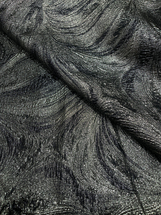 Imported Metallic Texture Fabric – Luxury Shimmer Finish