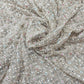 Premium Silver Floral Sequin Embroidered Net Fabric