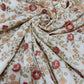Premium Dupion Embroidery Fabric – Floral Designer Fabric for Festive Wear