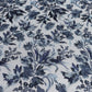 Elegant Black Multicolor Floral Sequin Embroidered Net Fabric