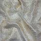 Luxury Imported Ivory Gold Textured Shimmer Fabric – Premium Designer Party Wear Material