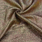 Imported Crushed Metallic Fabric – Champagne Gold Luxury Finish
