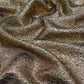 Imported Crushed Metallic Fabric – Champagne Gold Luxury Finish