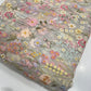Pastel Multicolor Floral Organza Embroidery Fabric – Premium Sheer Designer Organza