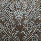 Brown Heavy Net Embroidery Fabric with Sequin, Bead & Stone Work