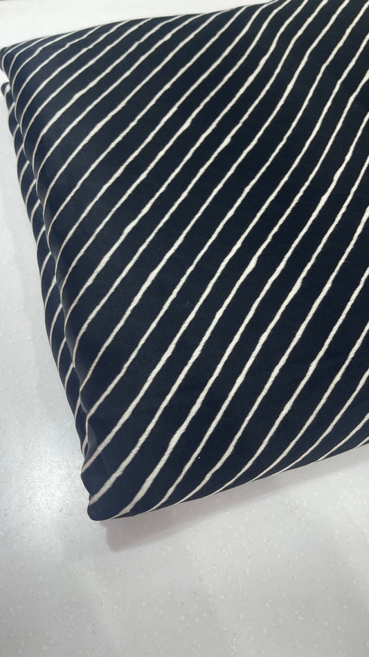 Premium Modal Satin Striped Fabric – Ultra Soft, Flowing & Elegant Drapes