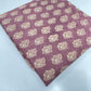 Dusty Mauve Floral Buta Cotton Print Fabric – Soft Breathable Premium Cotton Material