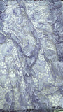 Pastel Lilac Floral Organza Cutwork Fabric – Premium Sheer Designer Fabric for Gowns, Lehengas & Dupattas