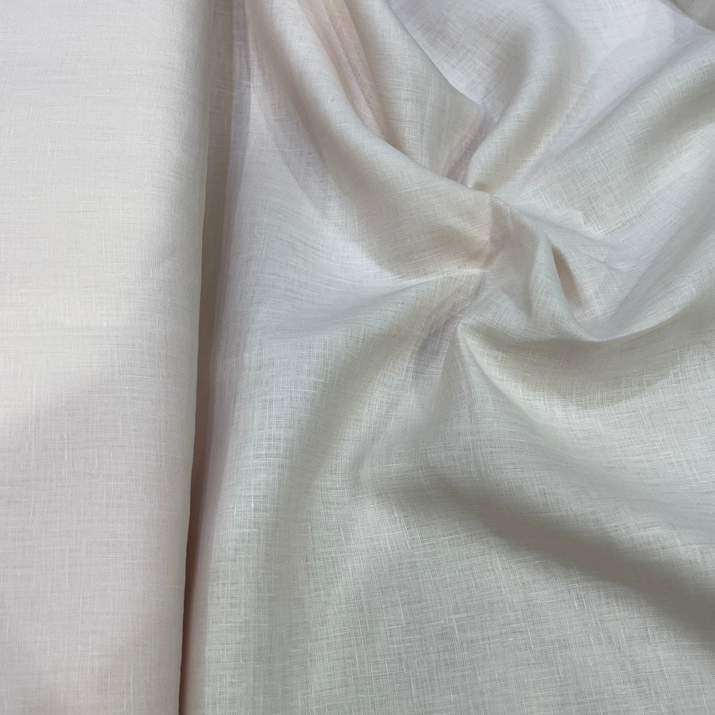 Premium Linen Blend Fabric – Soft Pastel Collection