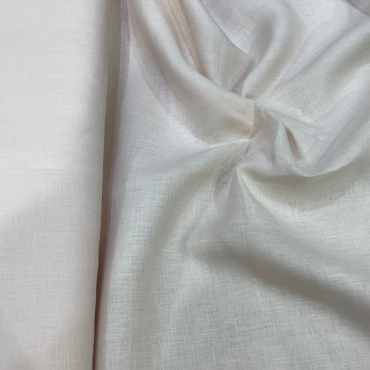 Premium Linen Blend Fabric – Soft Pastel Collection