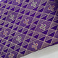 Luxury Geometric Zari Brocade Fabric – Premium Silk Blend with Gold Weaving (Multi-Color Options)
