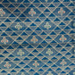 Luxury Geometric Zari Brocade Fabric – Premium Silk Blend with Gold Weaving (Multi-Color Options)