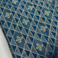 Luxury Geometric Zari Brocade Fabric – Premium Silk Blend with Gold Weaving (Multi-Color Options)