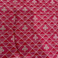 Luxury Geometric Zari Brocade Fabric – Premium Silk Blend with Gold Weaving (Multi-Color Options)
