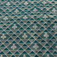 Luxury Geometric Zari Brocade Fabric – Premium Silk Blend with Gold Weaving (Multi-Color Options)